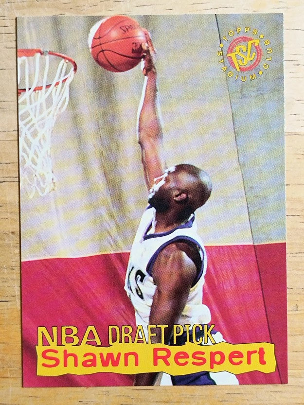 1995-96 Stadium Club Draft Picks #8 Shawn Respert