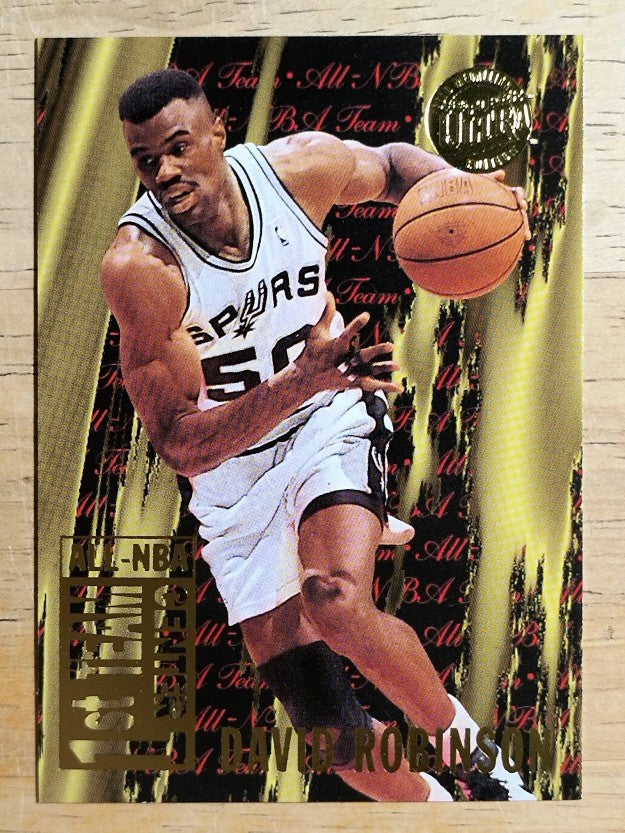 1995-96 Ultra All-NBA Gold Medallion #4 David Robinson