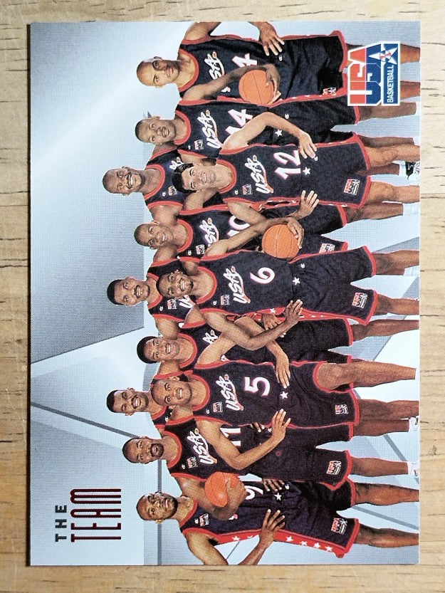 1996 SkyBox USA Texaco #14 Team Card
