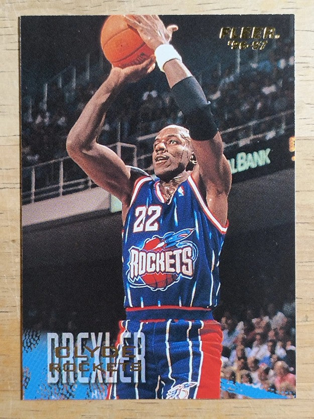 1996-97 Fleer #40 Clyde Drexler