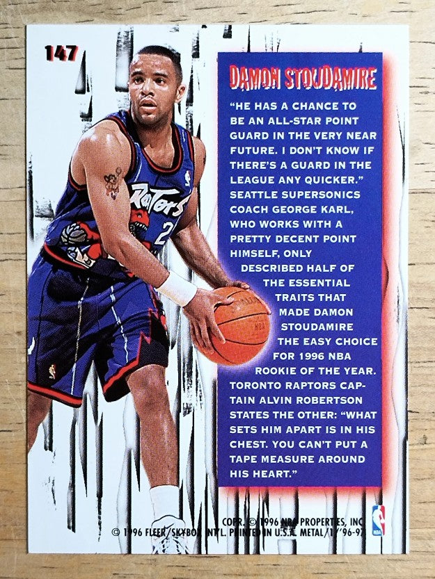 1996-97 Metal #147 Damon Stoudamire MS