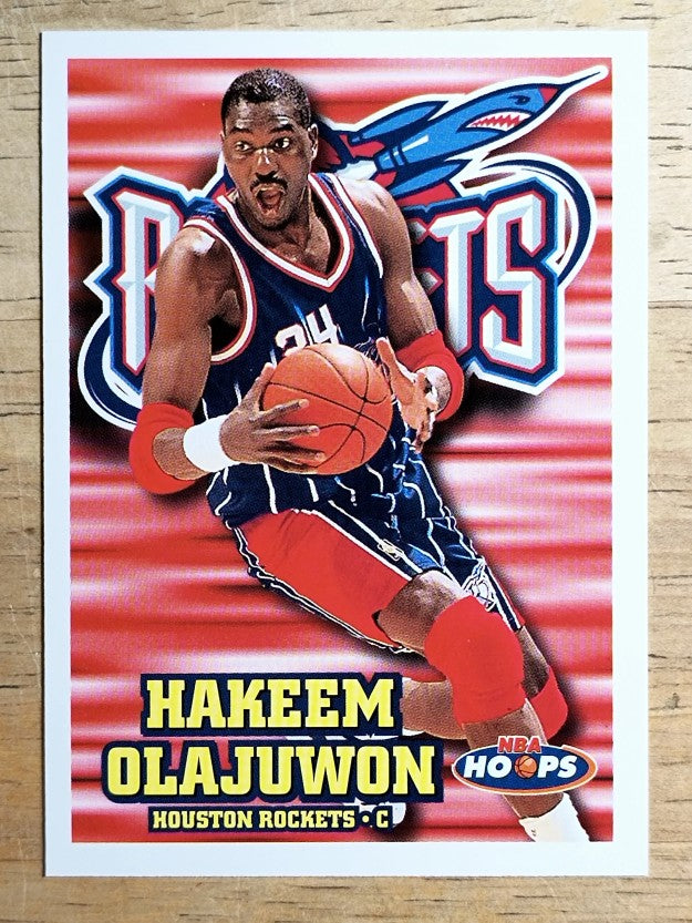 1997-98 Hoops #62 Hakeem Olajuwon