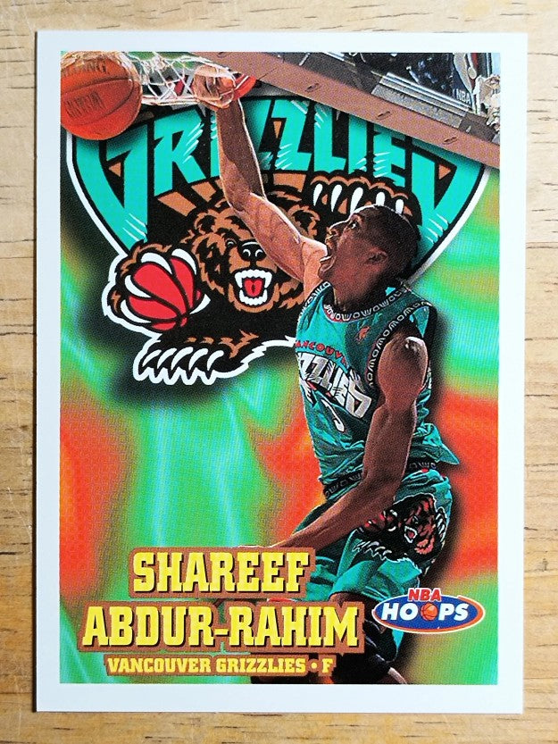 1997-98 Hoops #154 Shareef Abdur-Rahim