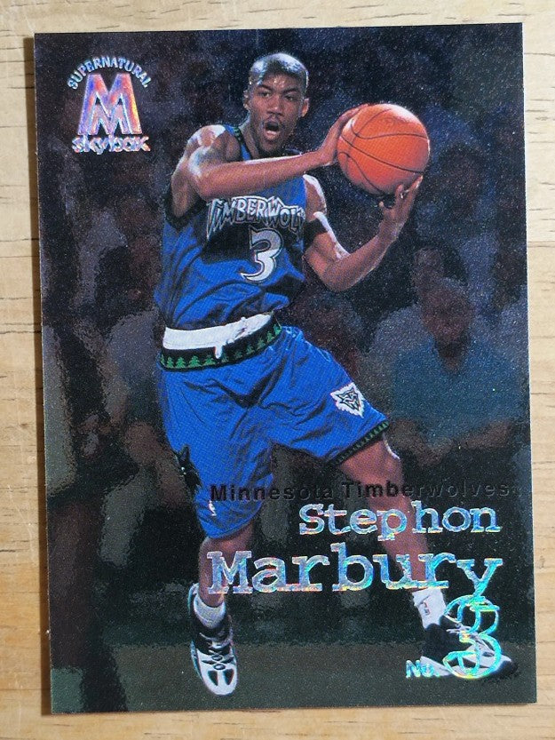 1998-99 SkyBox Molten Metal #143 Stephon Marbury