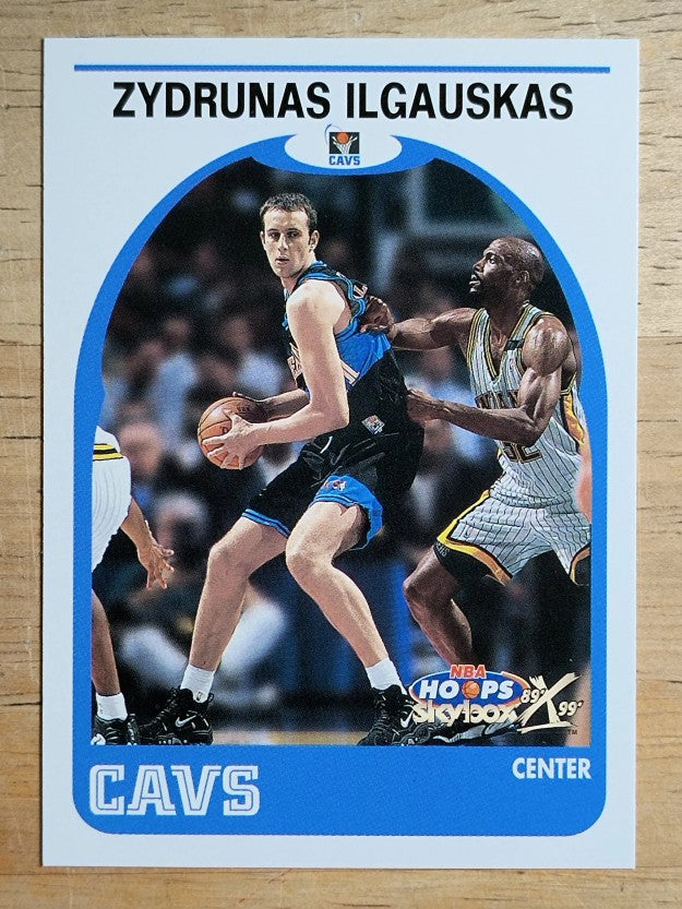 1999-00 Hoops Decade #124 Zydrunas Ilgauskas