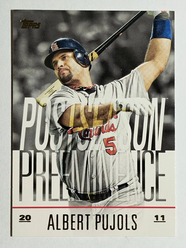 2018 Topps Update Postseason Preeminence #PO19 Albert Pujols