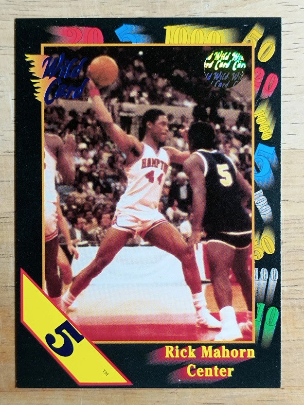 1991-92 Wild Card 5 Stripe #113 Rick Mahorn