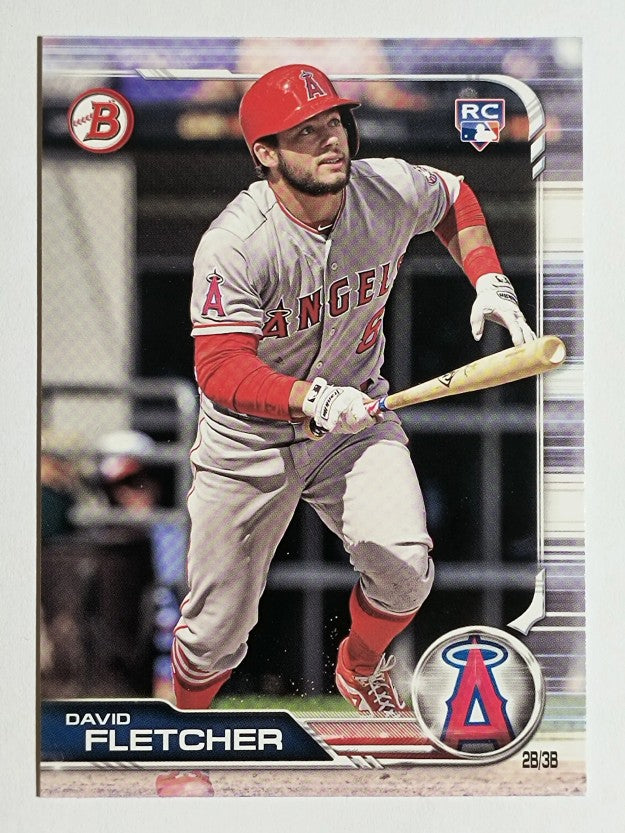 2019 Bowman #49 David Fletcher RC
