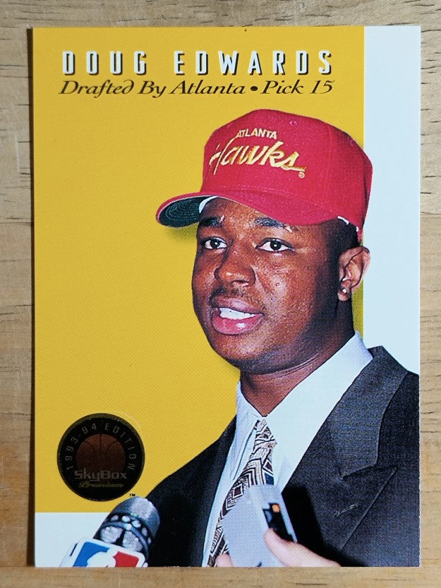 1993-94 SkyBox Premium Draft Picks #DP15 Doug Edwards