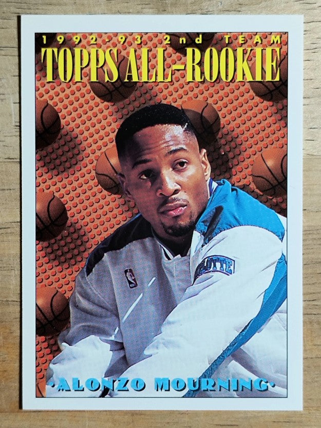 1993-94 Topps #177 Alonzo Mourning ART
