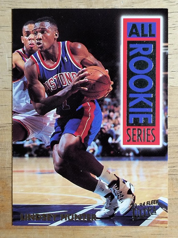 1993-94 Ultra All-Rookie Series #5 Lindsey Hunter