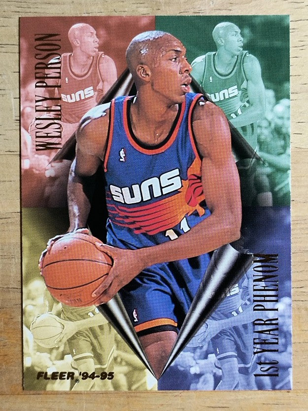 1994-95 Fleer First Year Phenoms #6 Wesley Person