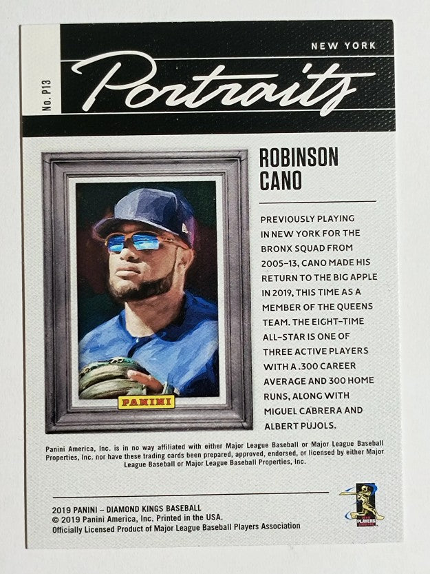 2019 Diamond Kings Portraits #13 Robinson Cano
