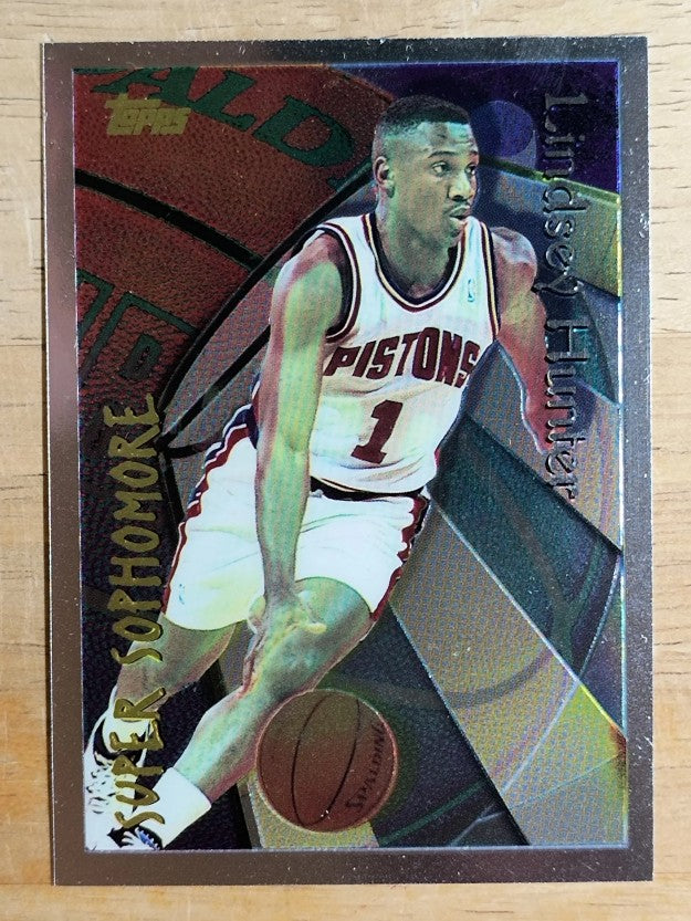 1994-95 Topps Super Sophomores #10 Lindsey Hunter