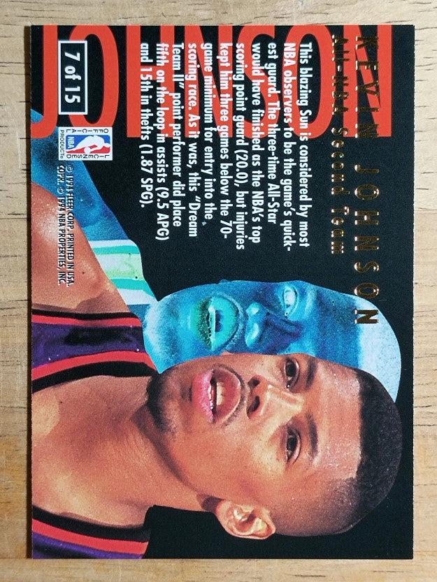 1994-95 Ultra All-NBA #7 Kevin Johnson