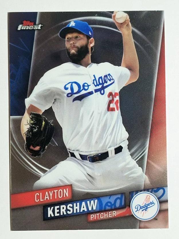 2019 Finest #23 Clayton Kershaw