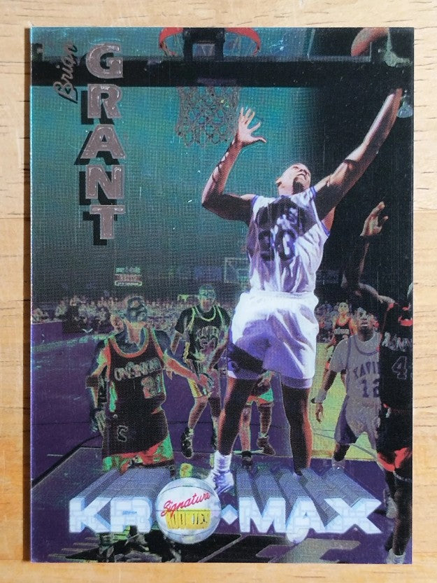 1995 Signature Rookies Kromax #4 Brian Grant