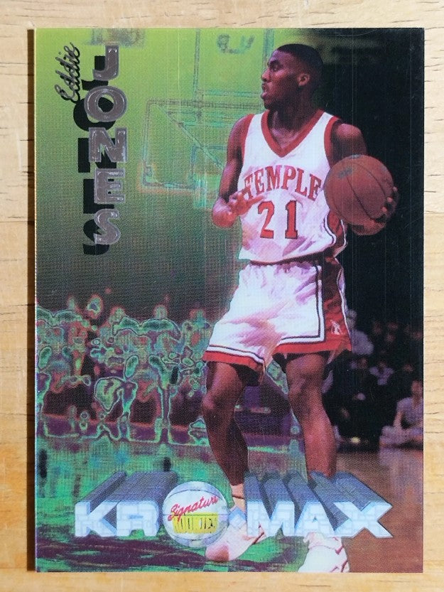1995 Signature Rookies Kromax #6 Eddie Jones