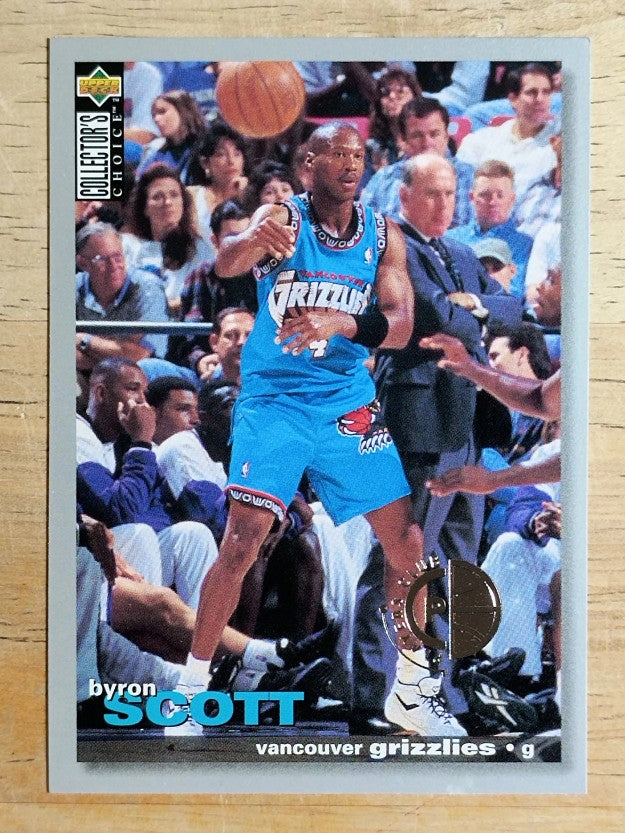 1995-96 Collector's Choice Player's Club #320 Byron Scott