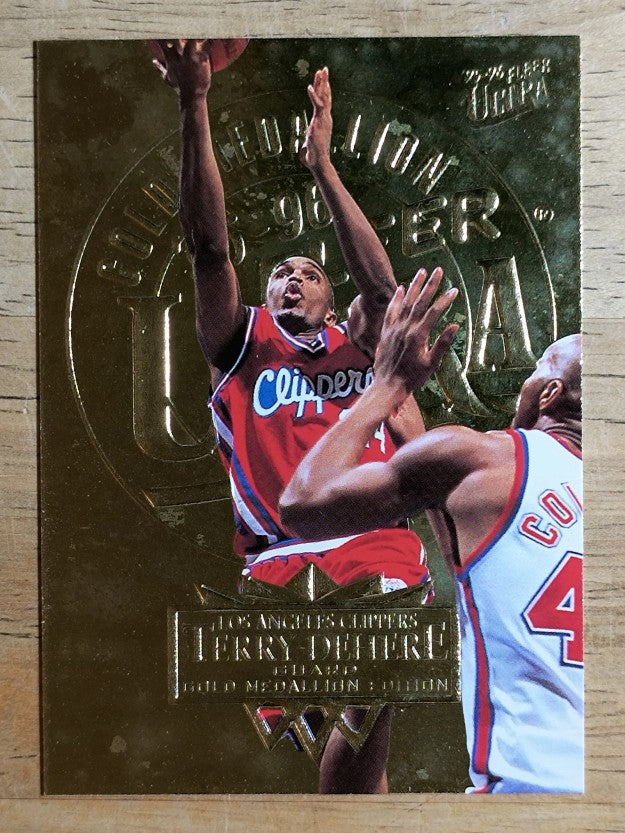 1995-96 Ultra Gold Medallion #78 Terry Dehere