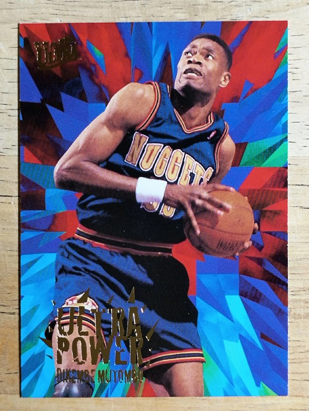 1995-96 Ultra Power #7 Dikembe Mutombo