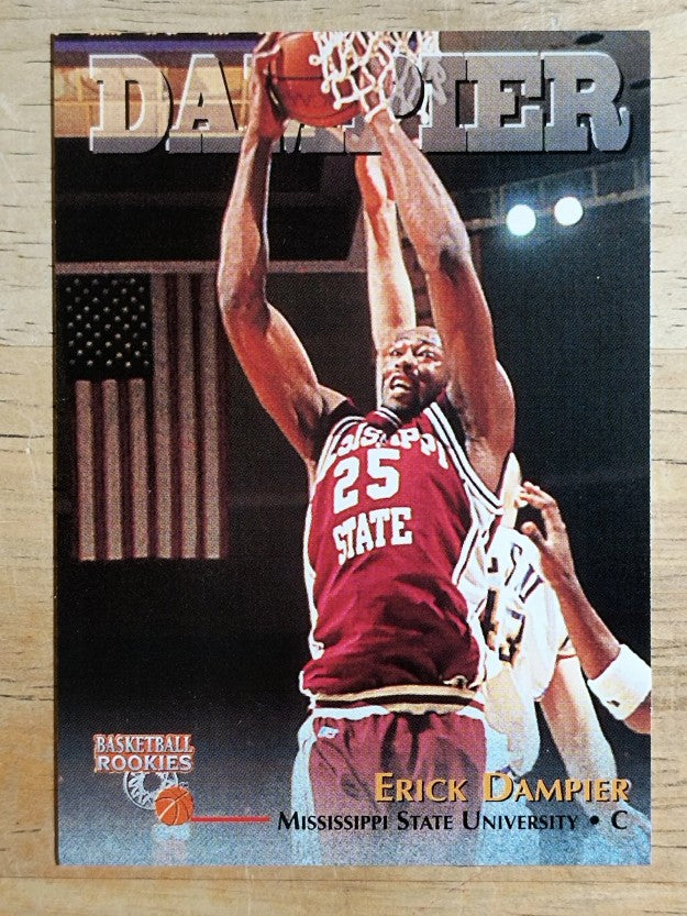 1996 Score Board Rookies #6 Erick Dampier