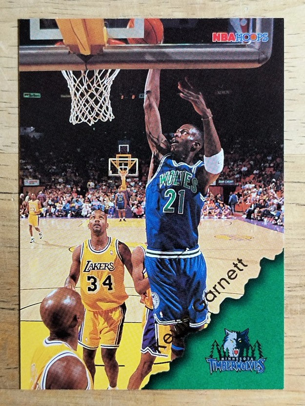 1996-97 Hoops #92 Kevin Garnett