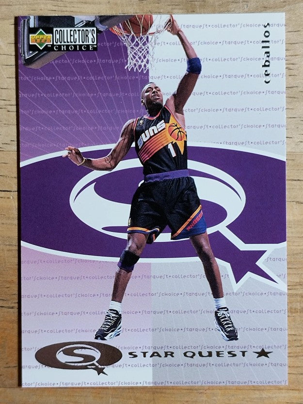 1997-98 Collector's Choice StarQuest #42 Cedric Ceballos