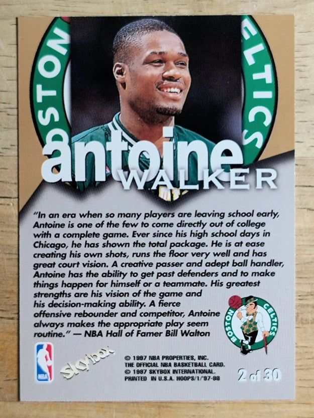 1997-98 Hoops Talkin' Hoops #2 Antoine Walker