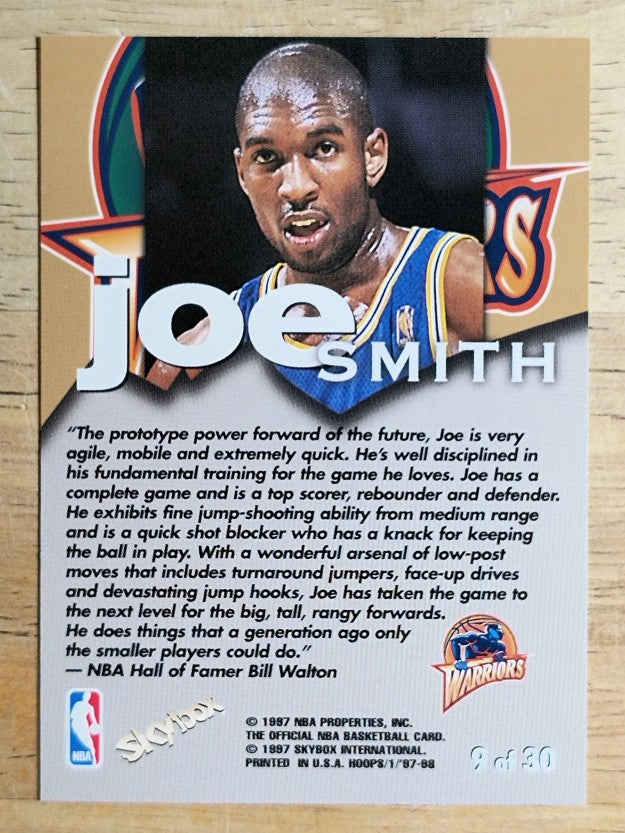 1997-98 Hoops Talkin' Hoops #9 Joe Smith