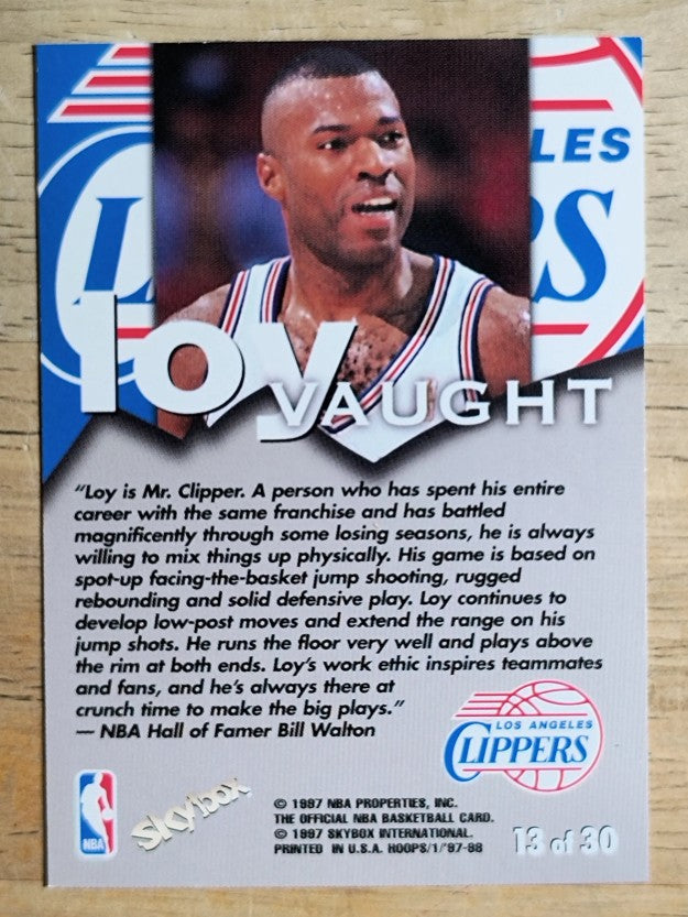 1997-98 Hoops Talkin' Hoops #13 Loy Vaught