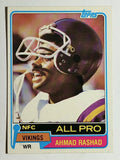 1981 Topps #140 Ahmad Rashad AP