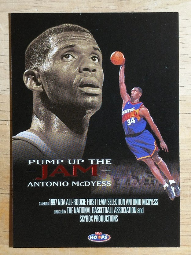 1998-99 Hoops Pump Up The Jam #10 Antonio McDyess