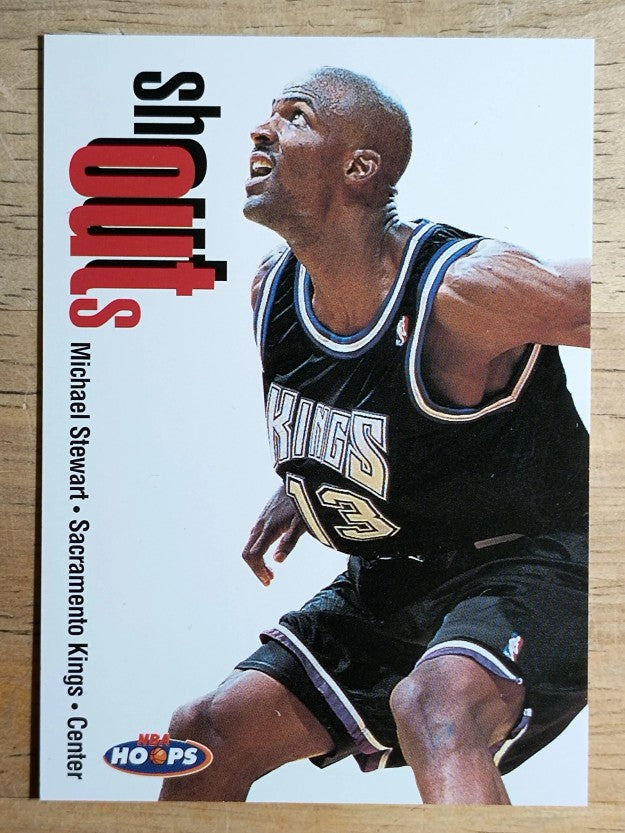 1998-99 Hoops Shout Outs #24 Michael Stewart