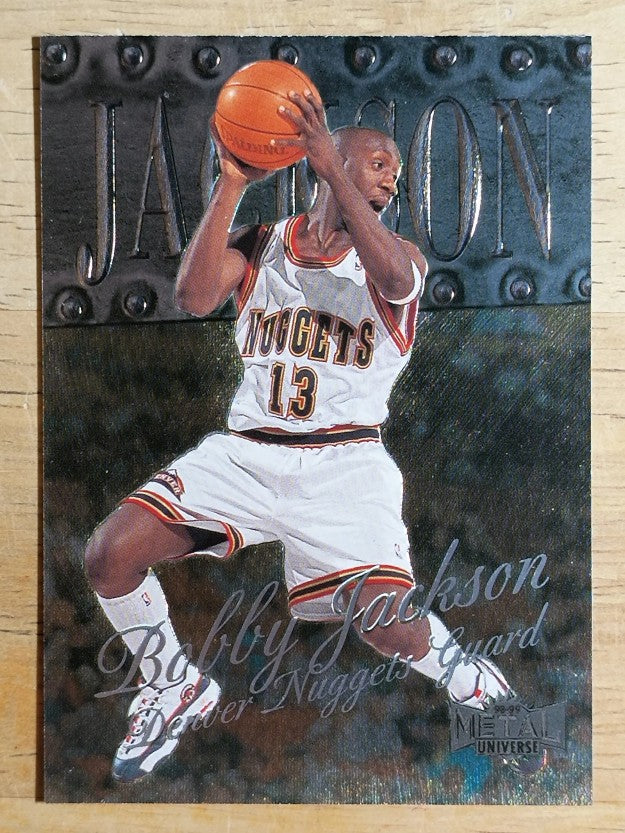 1998-99 Metal Universe #7 Bobby Jackson