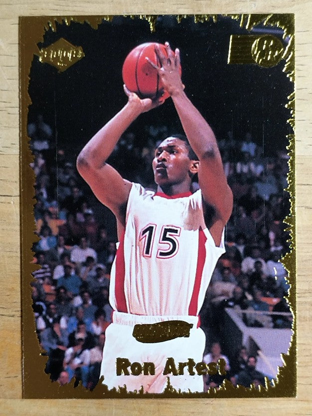 1999 Collector's Edge Rookie Rage Gold #RR1 Ron Artest