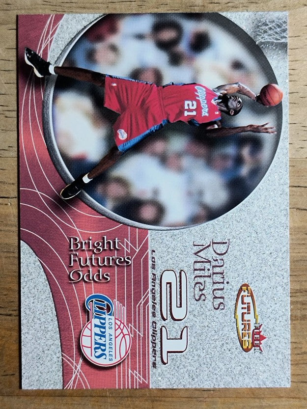 2000-01 Fleer Futures #213 Darius Miles RC