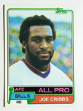 1981 Topps #360 Joe Cribbs AP RC