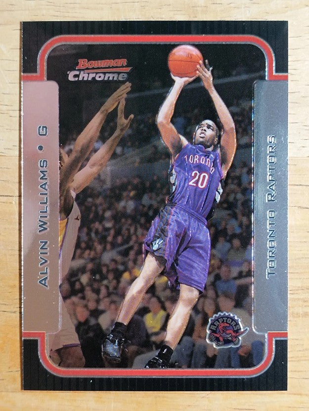 2003-04 Bowman Chrome #89 Alvin Williams