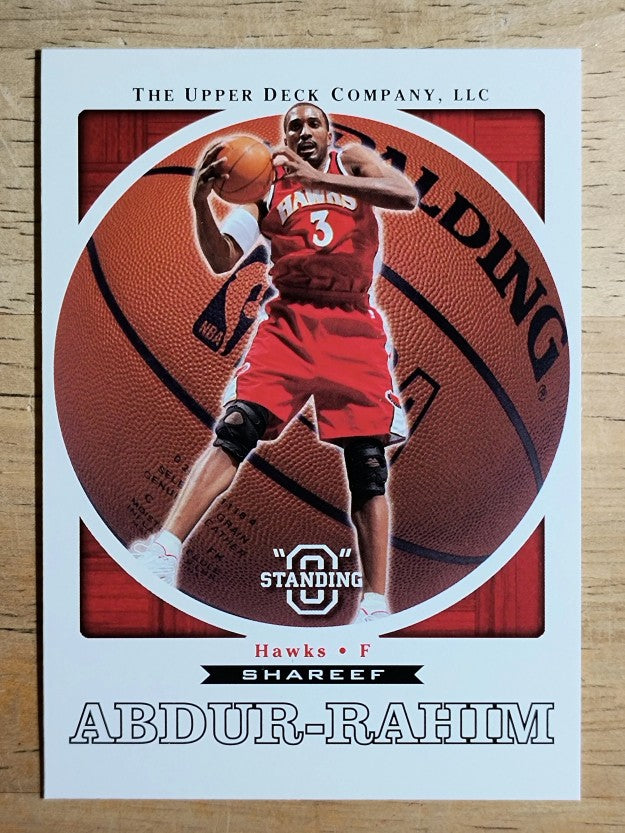 2003-04 Upper Deck Standing O #1 Shareef Abdur-Rahim