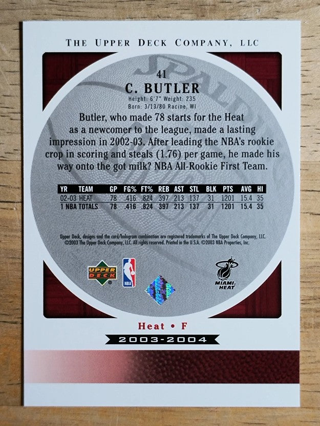 2003-04 Upper Deck Standing O #41 Caron Butler