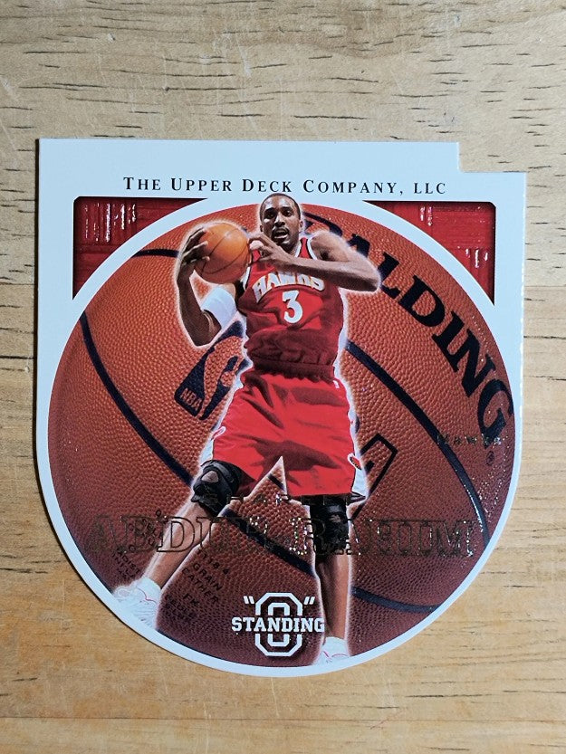 2003-04 Upper Deck Standing O Die Cuts/Embossed #1 Shareef Abdur-Rahim