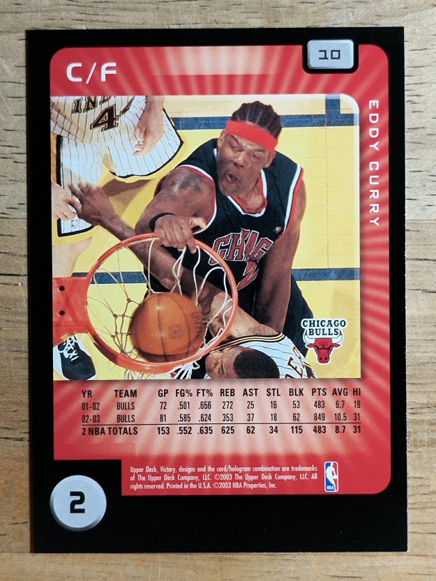 2003-04 Upper Deck Victory #10 Eddy Curry