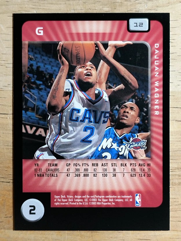 2003-04 Upper Deck Victory #12 DaJuan Wagner