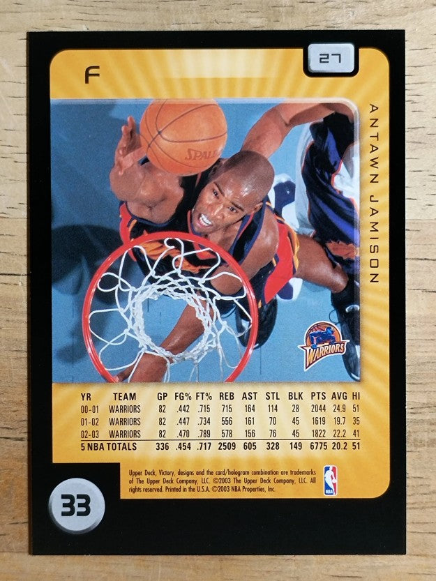 2003-04 Upper Deck Victory #27 Antawn Jamison