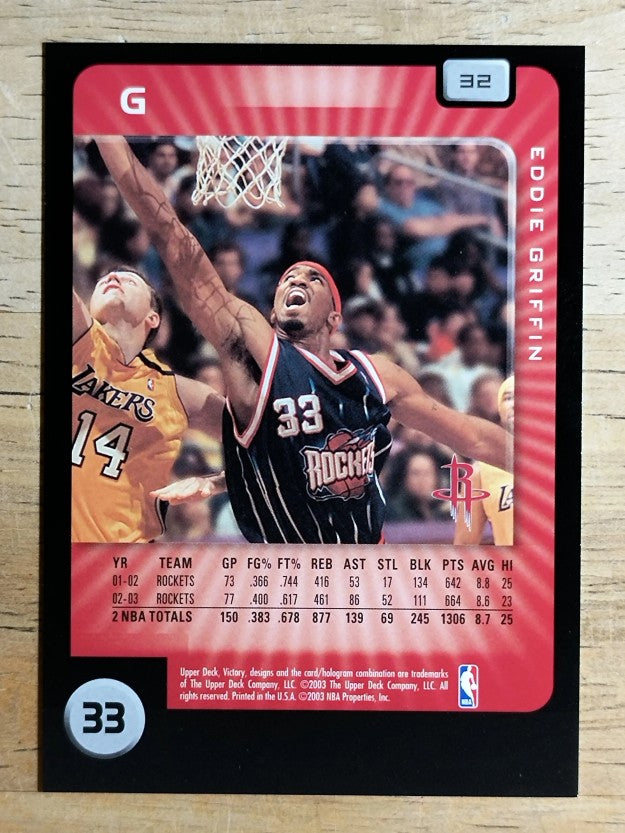 2003-04 Upper Deck Victory #32 Eddie Griffin