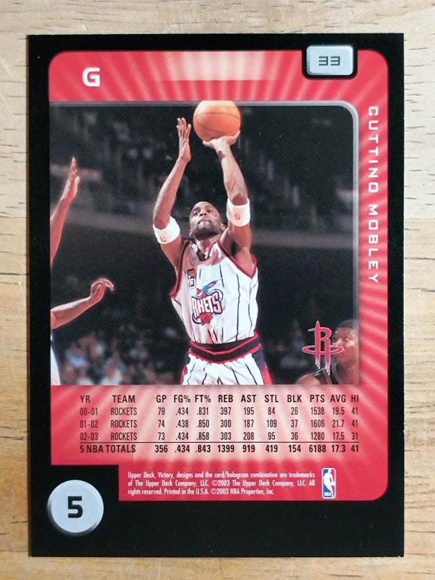 2003-04 Upper Deck Victory #33 Cuttino Mobley