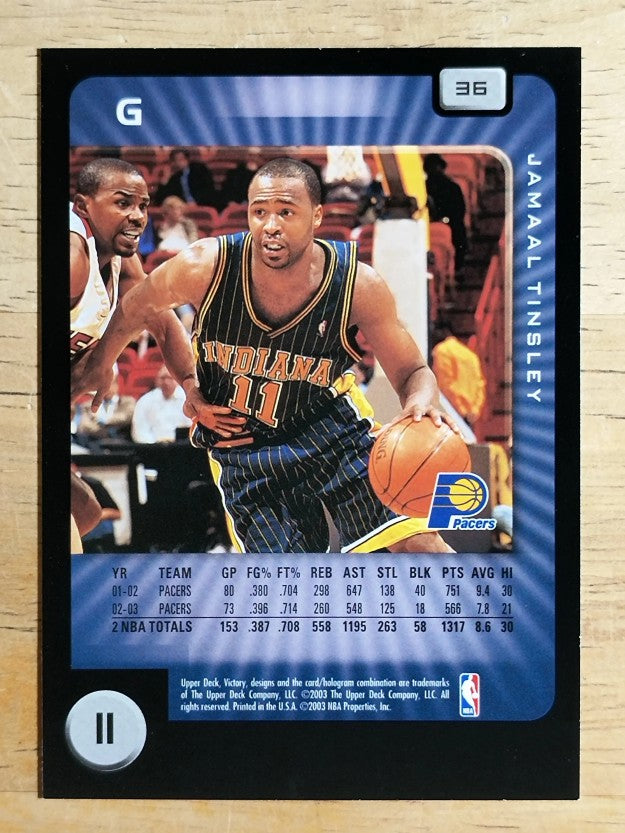 2003-04 Upper Deck Victory #36 Jamaal Tinsley