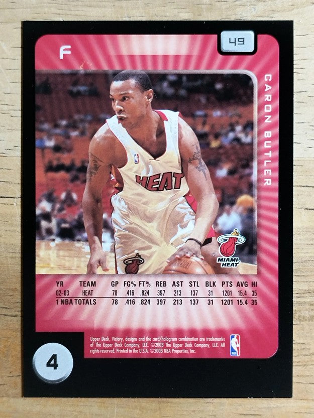 2003-04 Upper Deck Victory #49 Caron Butler