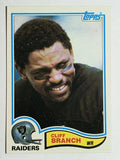 1982 Topps #186 Cliff Branch
